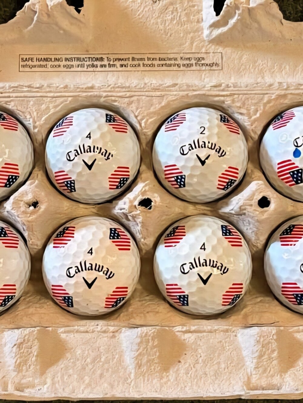 Callaway Chrome Tour & Chrome Soft "TruTrack" USA Edition Golf Balls